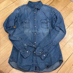 Uniqlo Denim Shirt Sz S